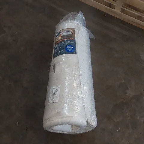 QUALITY BAGGED AND ROLLED SILENTNIGHT COMFORT MEMORY PLUS 4'6 DOUBLE MATTRESS