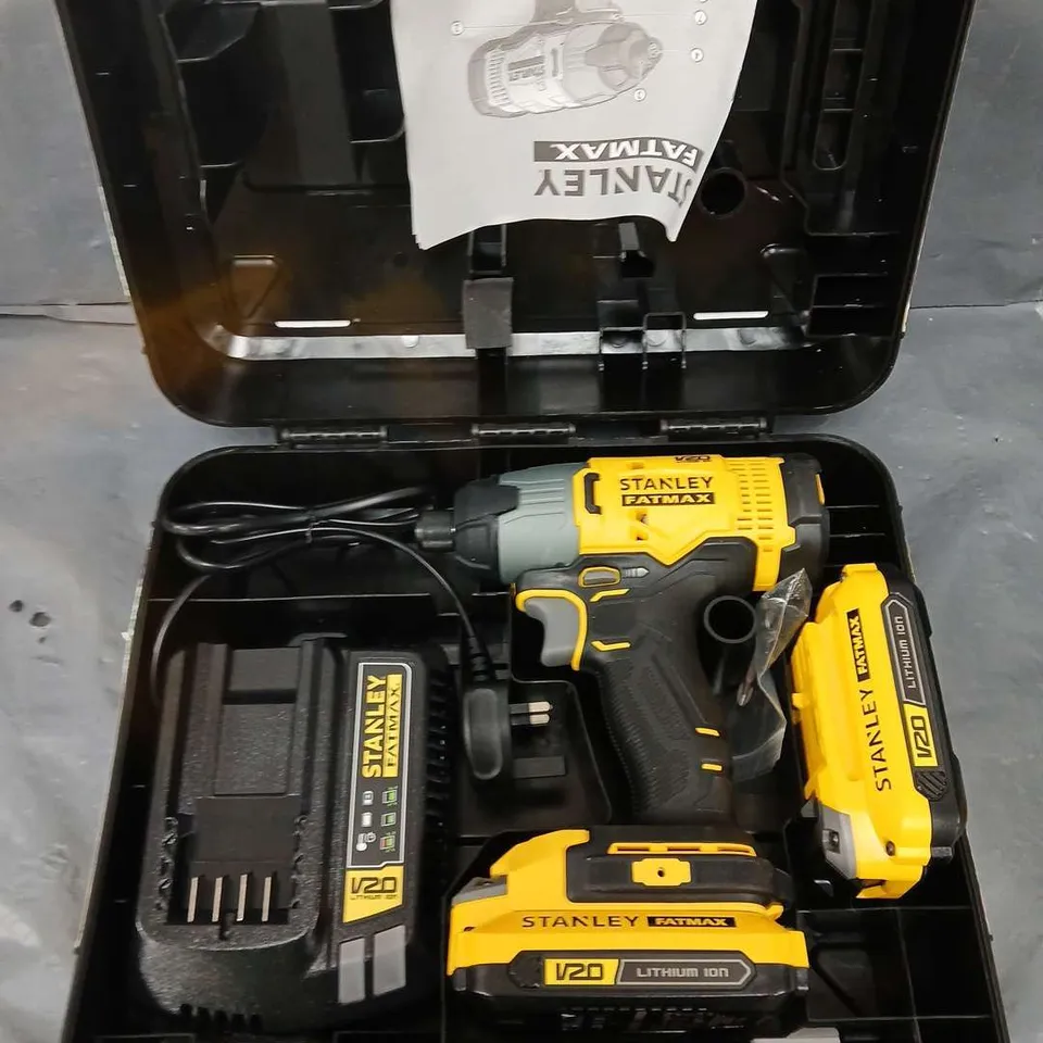 BOXED STANLEY FATMAX V20 IMPACT DRIVER 