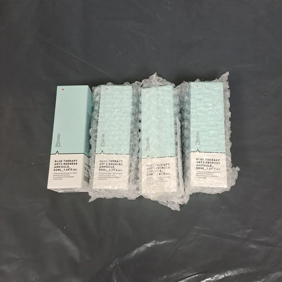 SEALED X2 NORMAL NOMORE BLUE THERAPY ANTI-REDNESS AMPOULE KOREAN SKINCARE 50ML