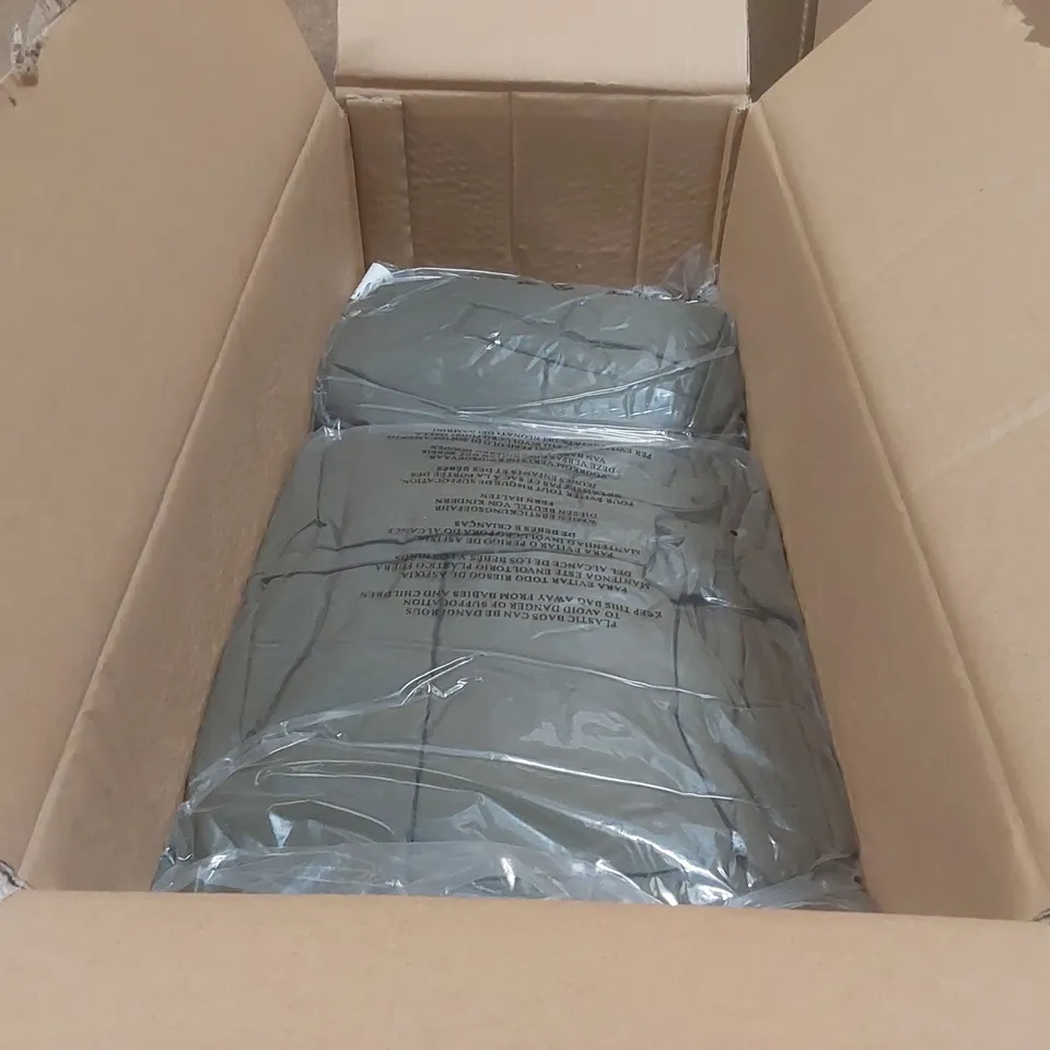 BOX CONTAINING APPROXIMATELY 3x BRAND NEW JD WILLIAMS GREEN PADDED COATS - SIZE 16