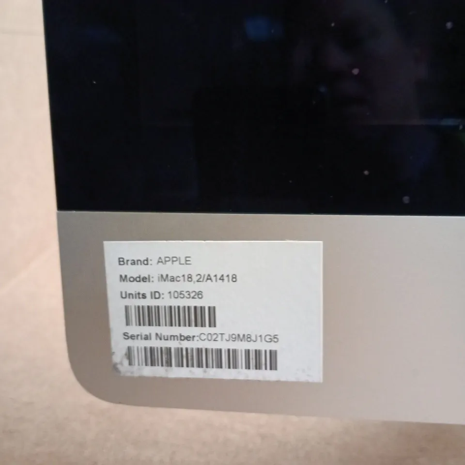 APPLE IMAC 27-INCH (IMAC18,2) A1418 ALL-IN-ONE DESKTOP