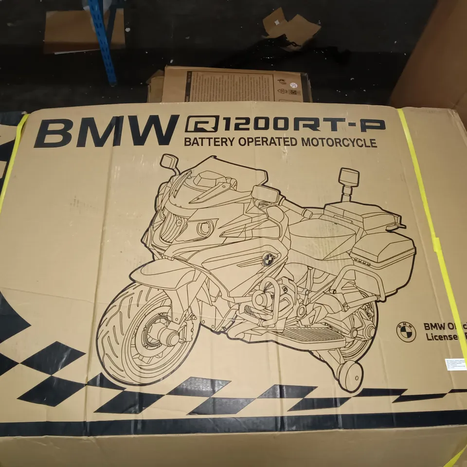 BOXED BMW R1200 RT-P BATTERY OPERATED MOTORCYCLE