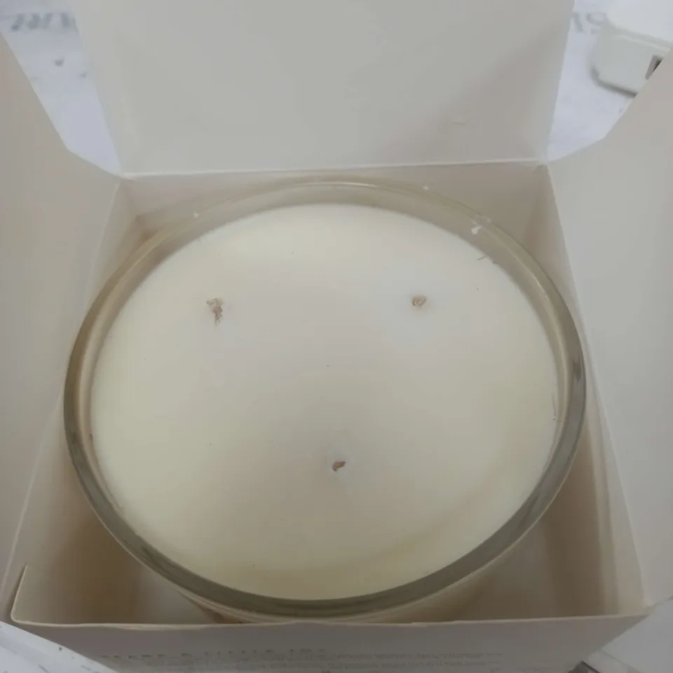 KINDRED FIRES SCENTED SOY WAX 3 WICK CANDLE  