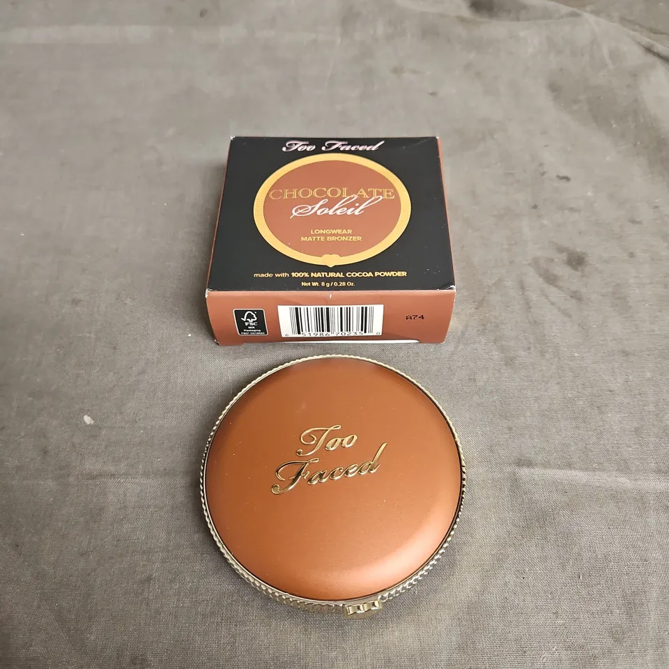 TOO FACED CHOCOLATE SOLEIL MATTE BRONZER 