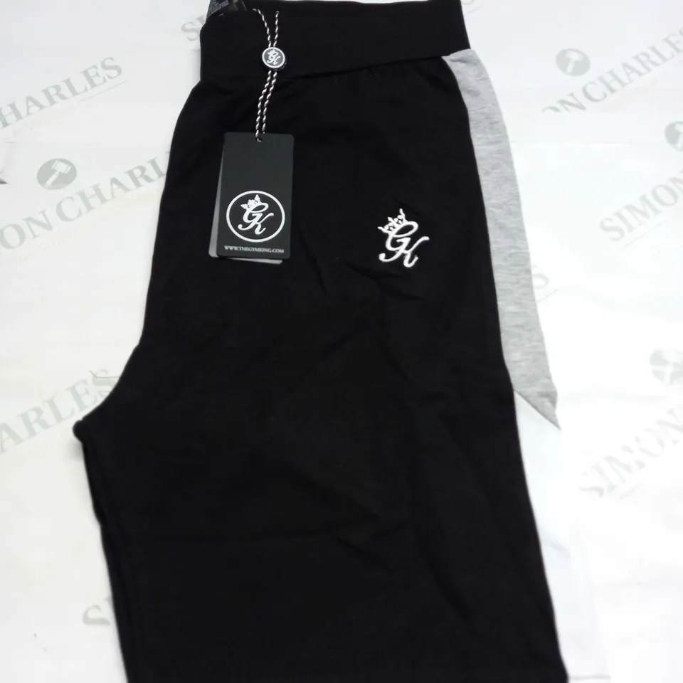 GYMKING TRI COLOUR CYCLE SHORTS SIZE 12