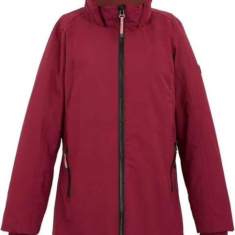 BRAND NEW REGATTA WOMENS YEWBANK IV JACKET IN RUMBA RED - UK 8