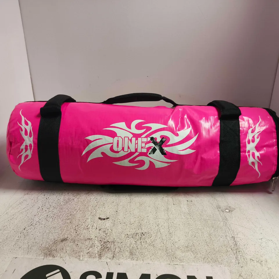 ONEX POWER BAG WEIGHTED FITNESS BAG IN PINK