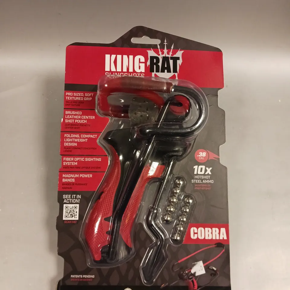SEALED KING RAT COBRA SLINGSHOT