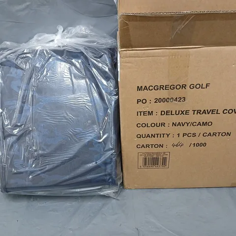 MACGREGOR GOLF DELUXE TRAVEL COVER NAVY CAMO