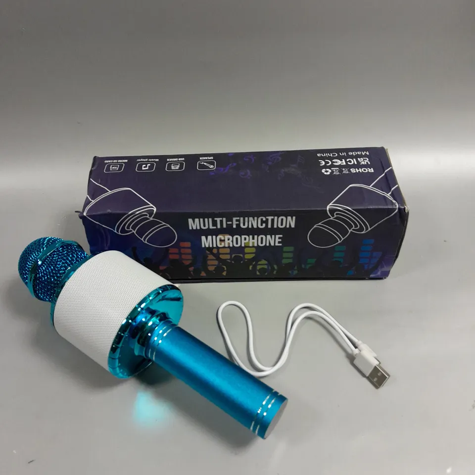BOXED MULTI-FUNCTION PARTY MICROPHONE 