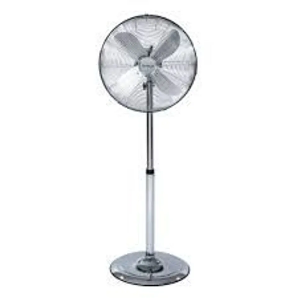 BOXED 16" CHROME STAND FAN