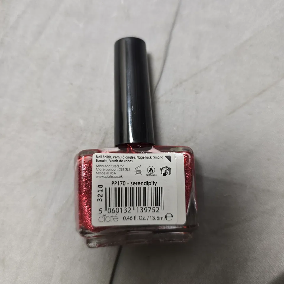 CIATE LONDON PAINT POTS NAIL POLISH – SERENDIPITY (PP170) – GLITTER PINK, 0.46 FL OZ / 13.5 ML