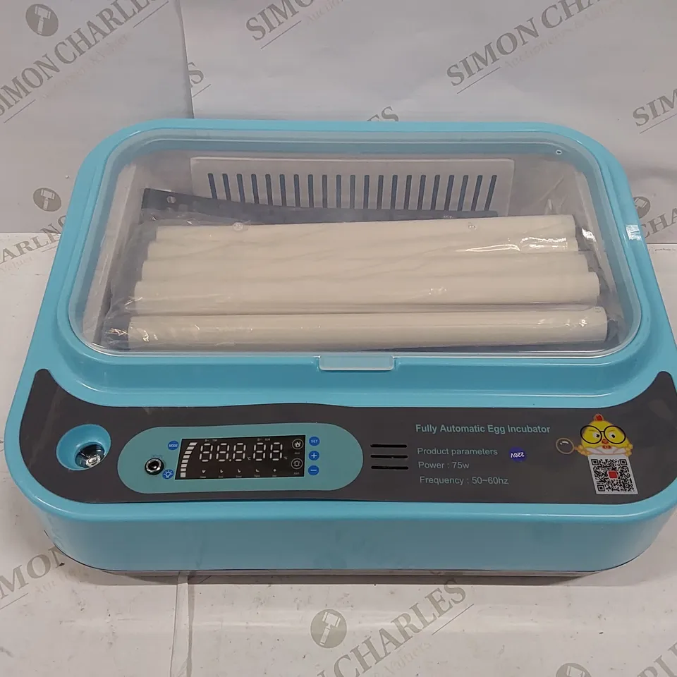 BOXED 24 EGG FULLY AUTOMATIC 75W EGG INCUBATOR (1 BOX)