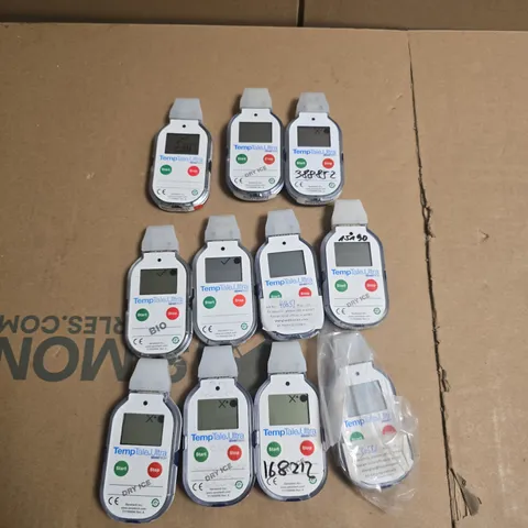 APPROXIMATELY 11 TEMPTALE ULTRA TEMP DATALOGGERS 