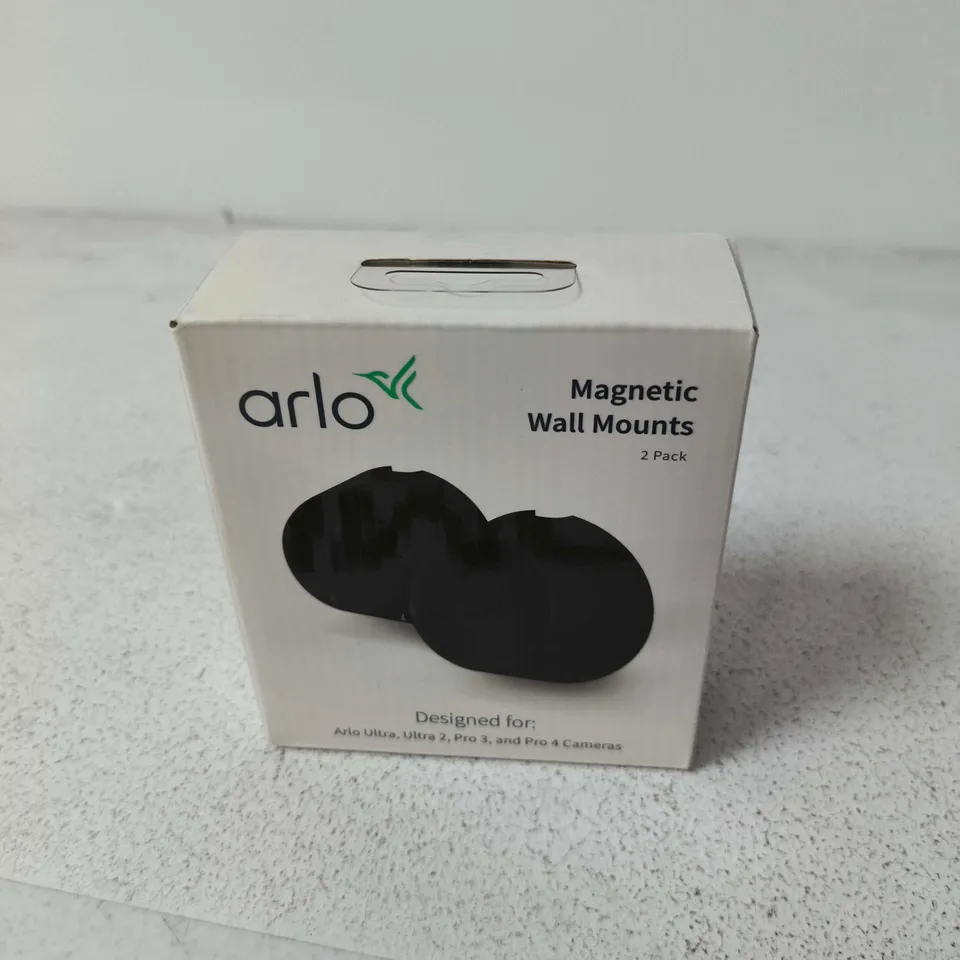 ARLO MAGNETIC WALL MOUNTS – 2 PACK (DESIGNED FOR ARLO ULTRA/ULTRA 2/PRO 3/PRO 4 CAMERAS)