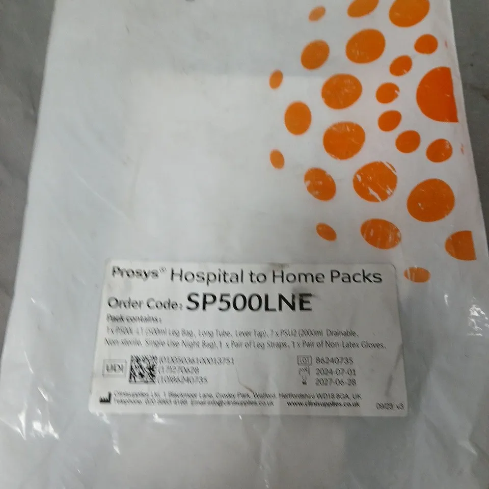 NIGHTINGALE HOSPITAL TO HOME PACKS SP500NE – ORDER CODE SP500NE