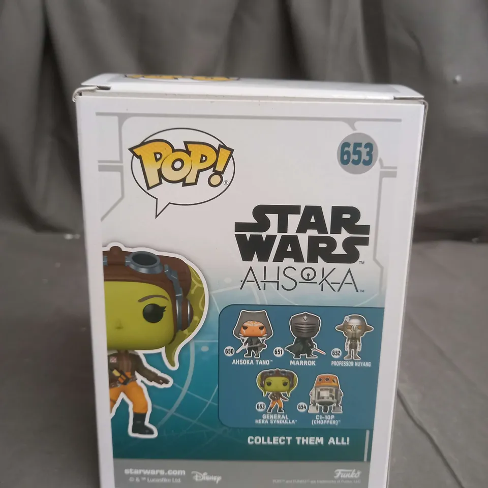 POP! STAR WARS - GENERAL HERA SYNDULLA BOBBLEHEAD - 653