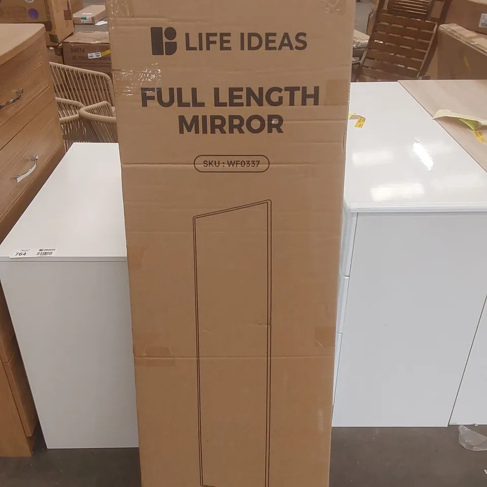 BOXED LIFE IDEAS FULL LENGTH MIRROR