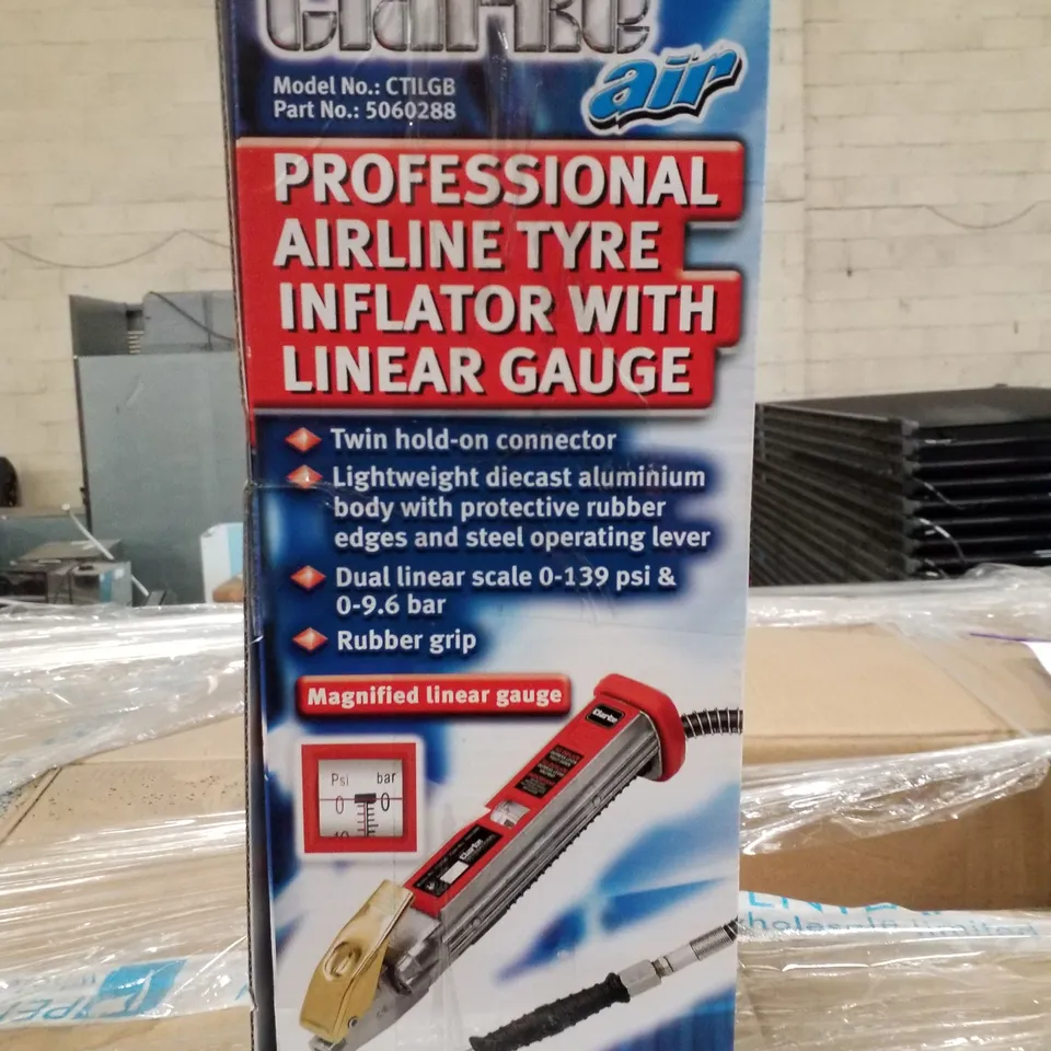 BOXED CLARKE CTILGB LINEAR TYRE INFLATOR