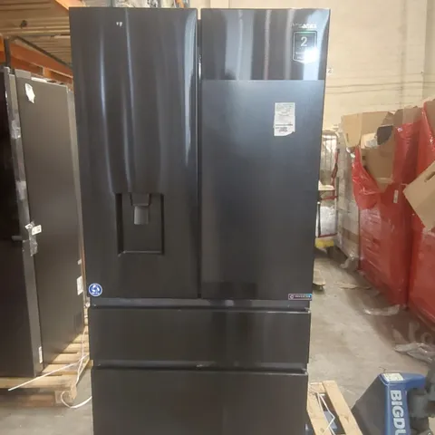HISENSE PUREFLAT RF540N4WFE FRIDGE FREEZER - BLACK STAINLESS STEEL