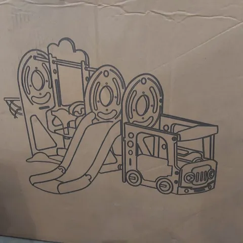 BOXED KIDS SLIDE AND PLAY SET