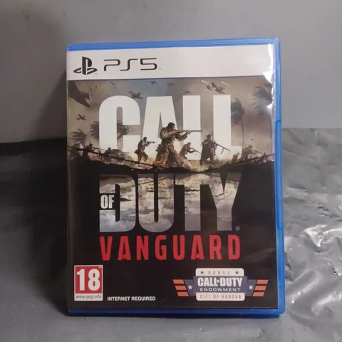 PLAYSTATION 5 CALL OF DUTY VANGUARD