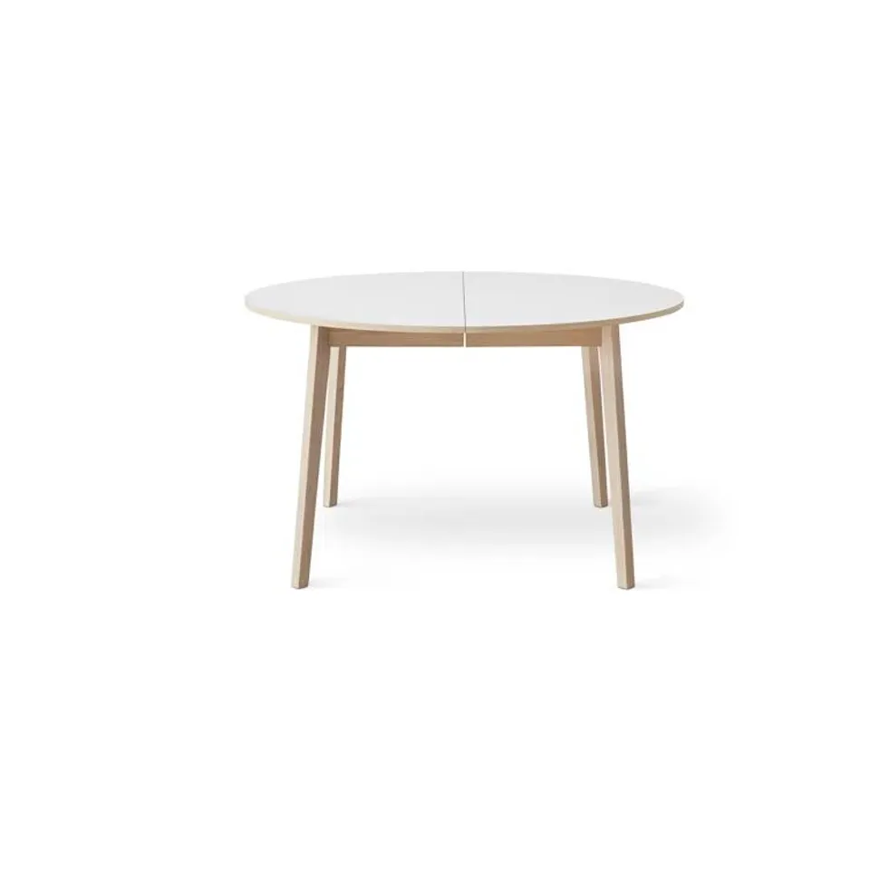 BOXED SINGLE EXTENDABLE SOLID DINING TABLE