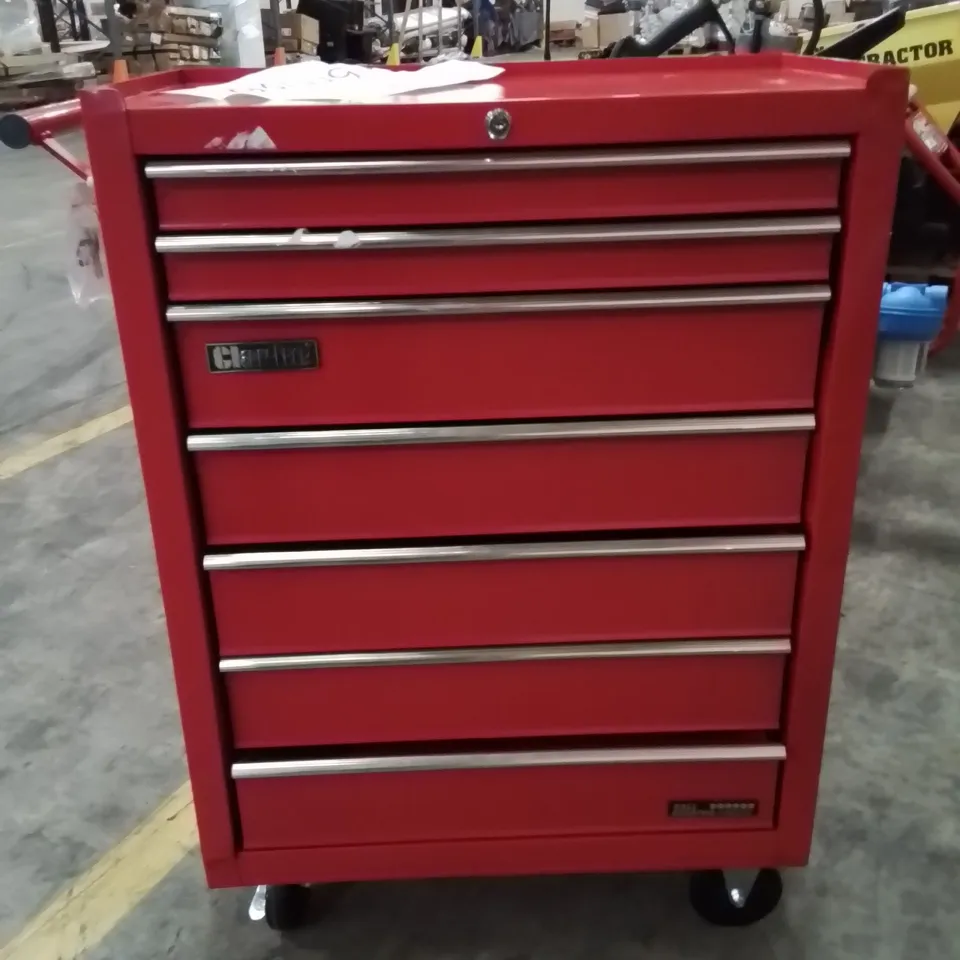 CLARKE TOOL BOX CABINET MECHANICS' STEEL 7 DRAWER CTC700C