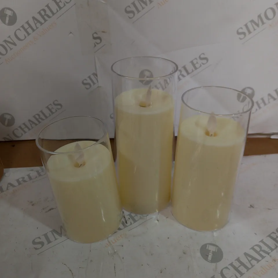BOXED DESIGNER FLAMELESS LED CANDLES 