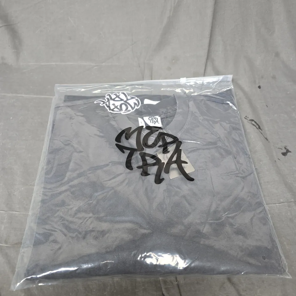 BAGGED MERTRA LAYERED TEE - SIZE LARGE