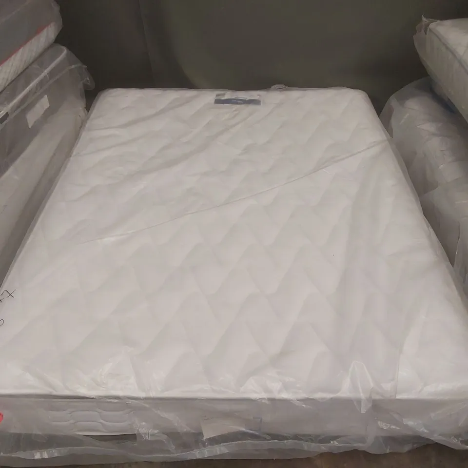 QUALITY BAGGED SILENTNIGHT MIRACOIL PILLOWTOP 5' KINGSIZE MATTRESS  RRP £499