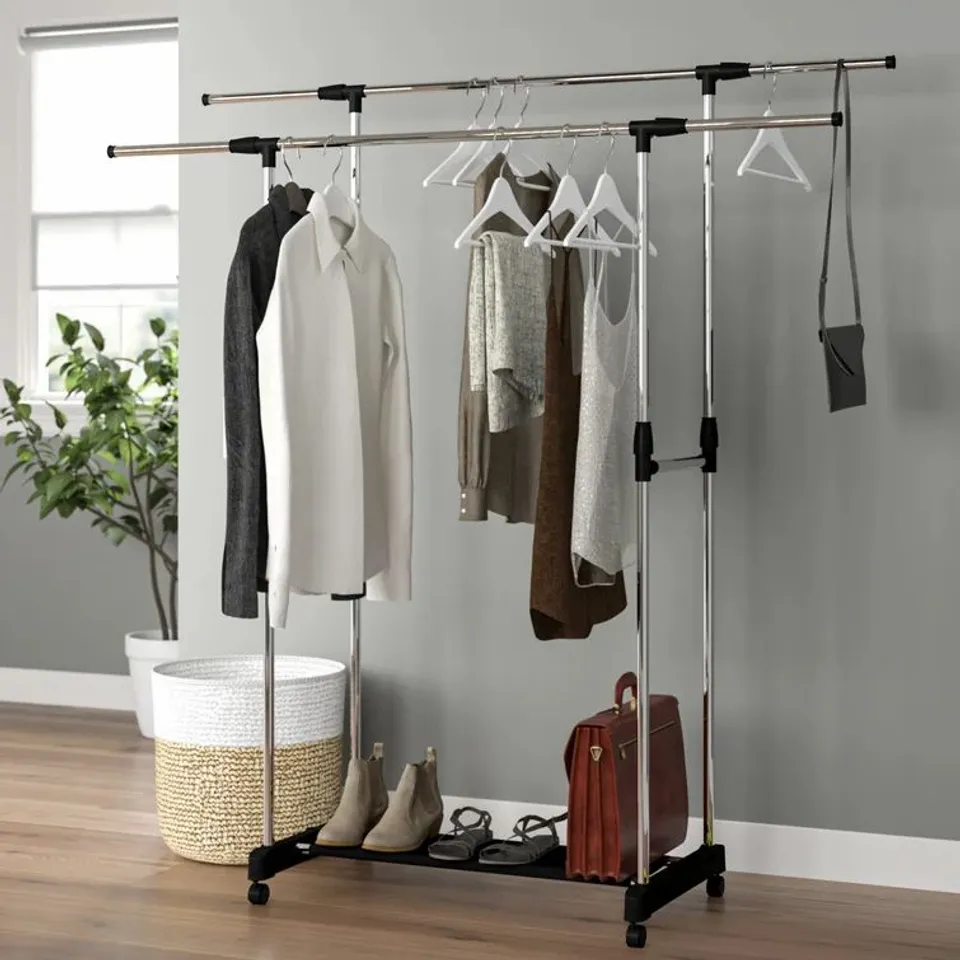 92-150CM WIDE CLOTHES STORAGE  SYSTEM 
