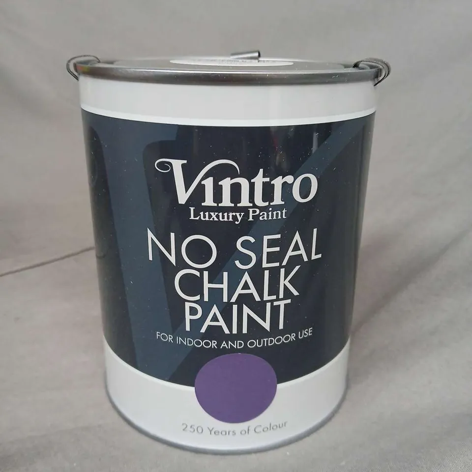 VINTRO NE SEAL CHALK PAINT ROYAL PURPLE  1L / COLLECTION ONLY 