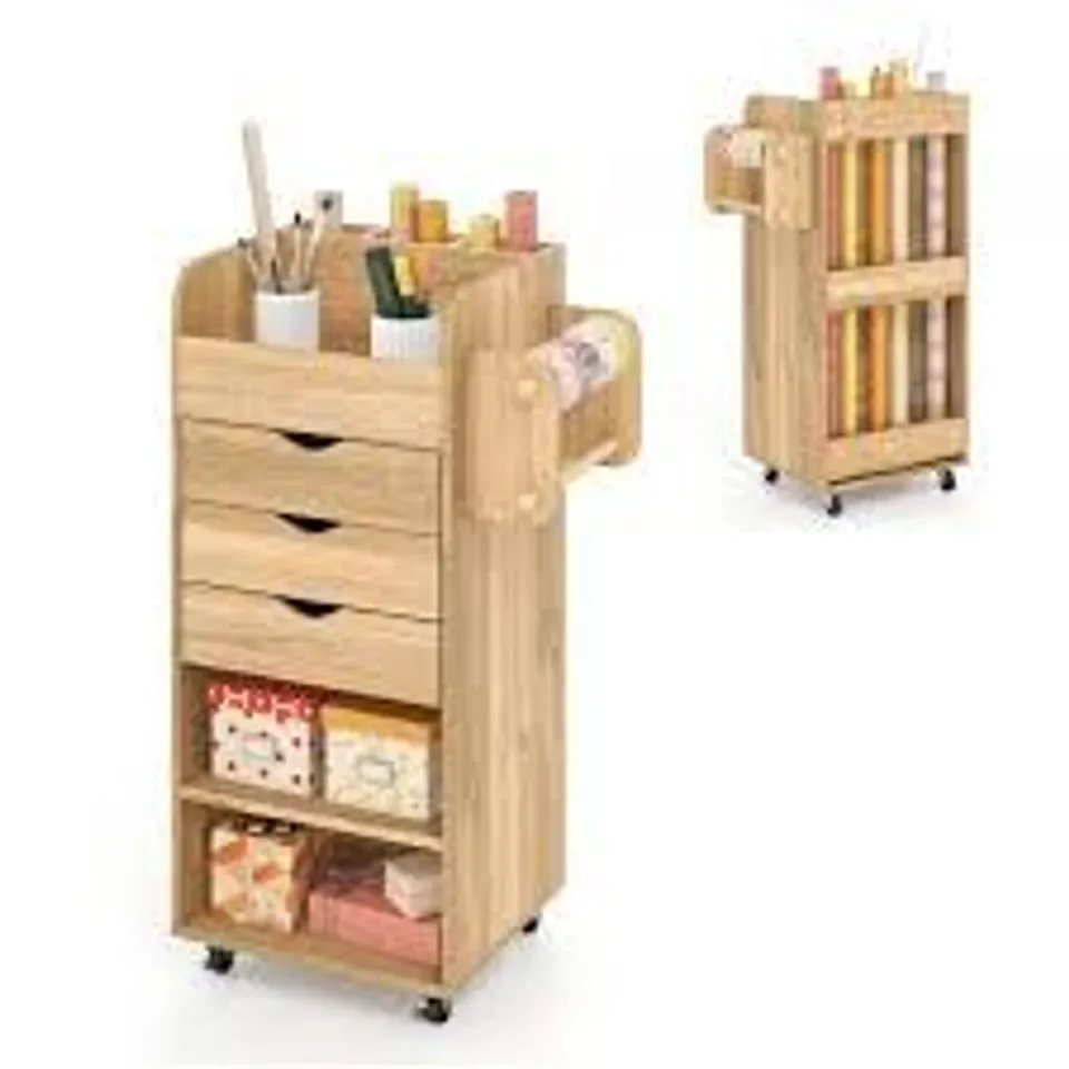 BOXED COSTWAY STORAGE CART