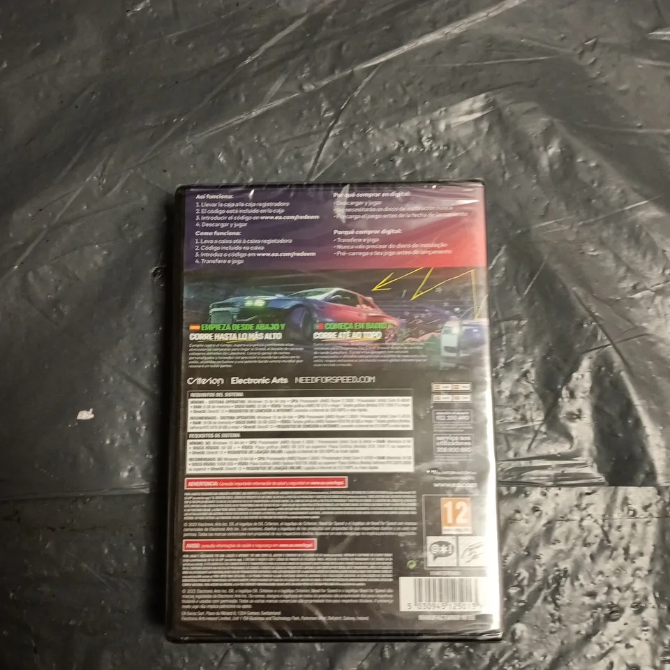 NEED FOR SPEED UNBOUND (PC) – BOXED, SEALED