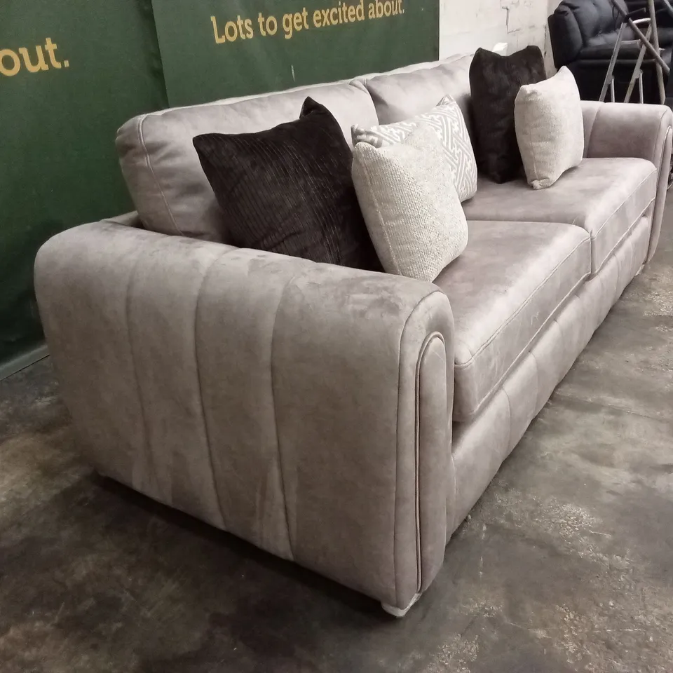 AMARA 3 SEATER SOFA - STONE RRP £1249