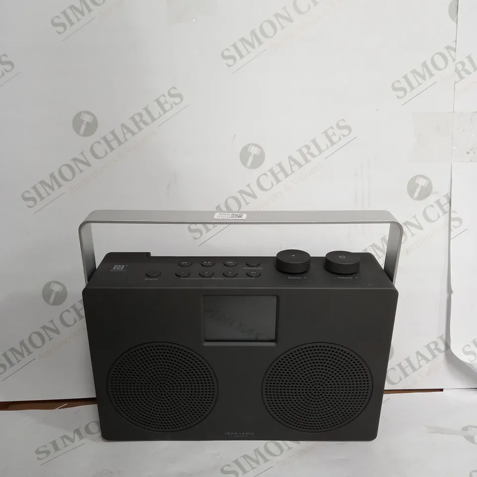TOUCH POINT DUO DAB RADIO IN GREY