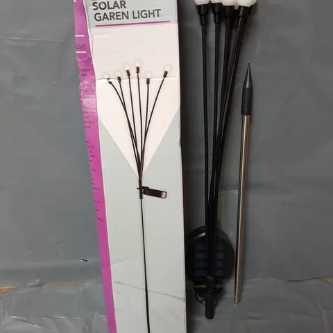 BOXED SOLAR CENTRE FIREFLY SOLAR GARDEN LIGHT