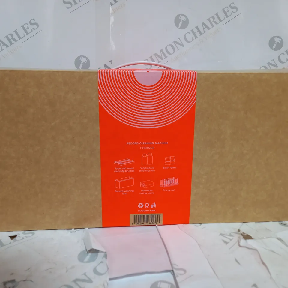 BOXED SPINCARE RECORD CLEANING MACHINE