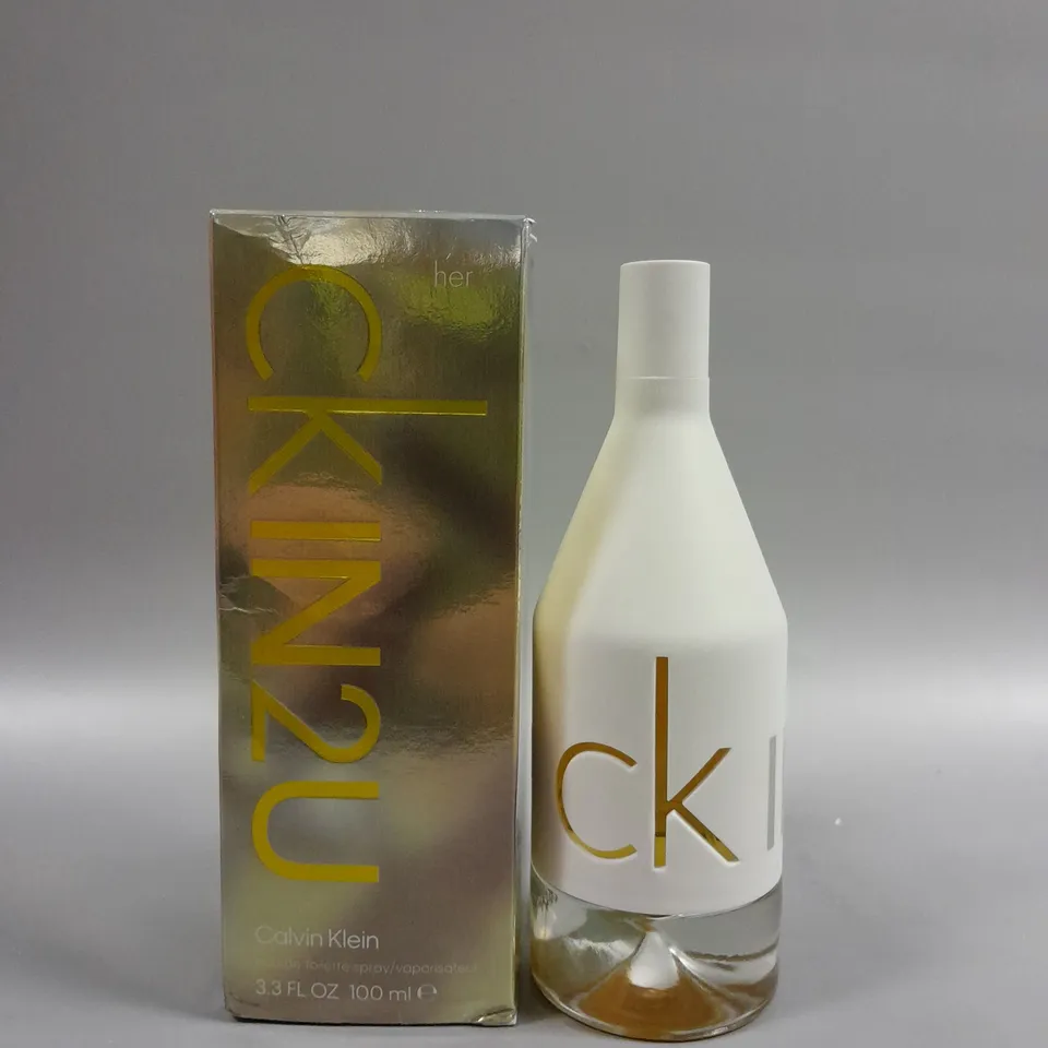 BOXED CALVIN KLEIN CKIN2U HER - 100ML RRP £50