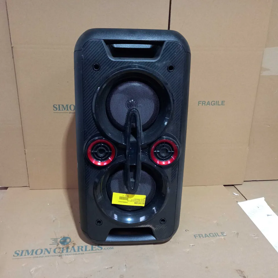 BOXED ONN CD AM/FM RADIO BOOMBOX IN BLACK RRP £12