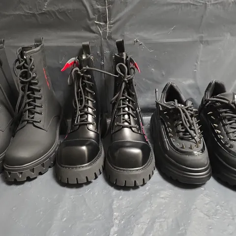 BOX OF APPROXIMATELY 10 ASSORTED PAIRS OF KOI SHOES/FOOTWEAR ITEMS IN VARIOUS STYLES AND SIZES - COLLECTION ONLY