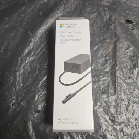 SEALED MICROSOFT SURFACE 65W POWER SUPPLY MODEL 1706 – CHARGER FOR SURFACE PRO / SURFACE LAPTOP