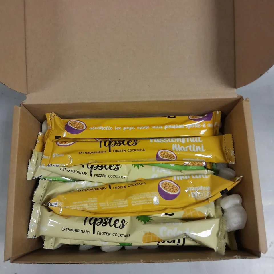 BOXED TIPSIES FROZEN COCKTAIL ICE POPS 