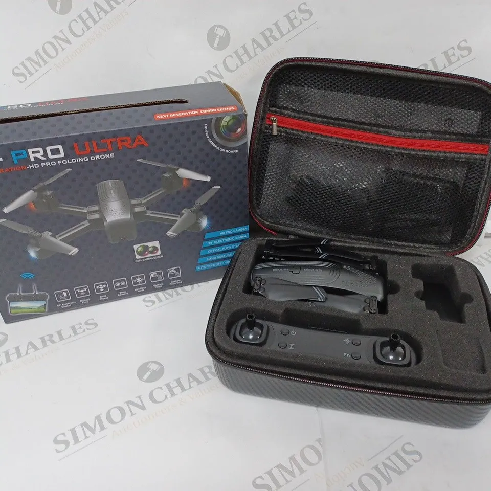 BOXED GX-PRO ULTRA HD PRO FOLDING DRONE 