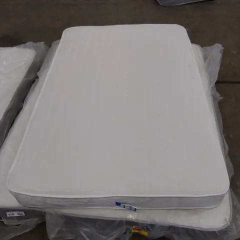 BIBEAU DEEP QUILTED HYBRID OPEN COIL 4FT SMALL DOUBLE MATTRESS