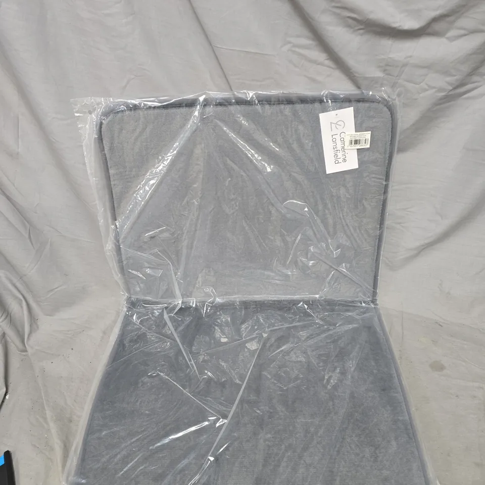 LANGFIELD BATHMAT CHARCOAL - ANTI-BACTERIAL MEMORY FOAM