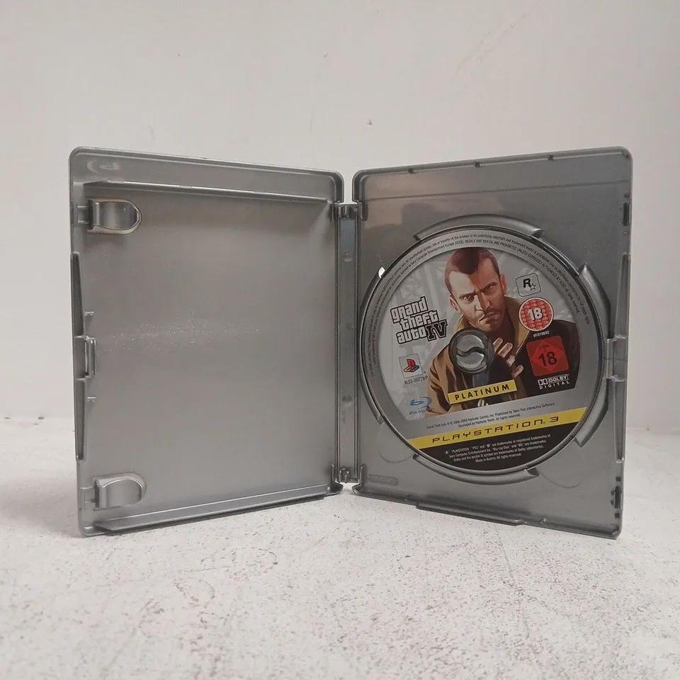 GRAND THEFT AUTO IV PLAYSTATION 3 VIDEO GAME
