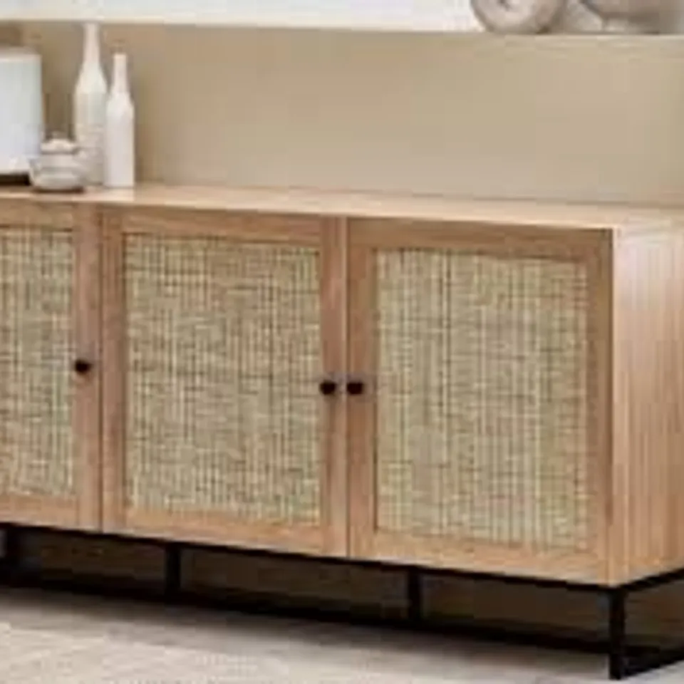 BOXED JULIAN BOWEN PADSTOW SIDEBOARD - OAK (1 BOX)