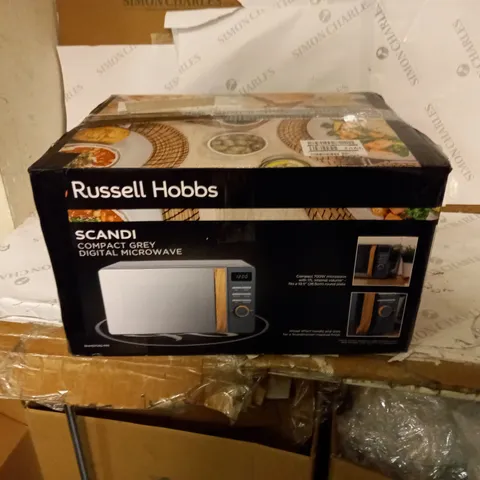 RUSSELL HOBBS EASI DIGITAL MICROWAVE - BOXED